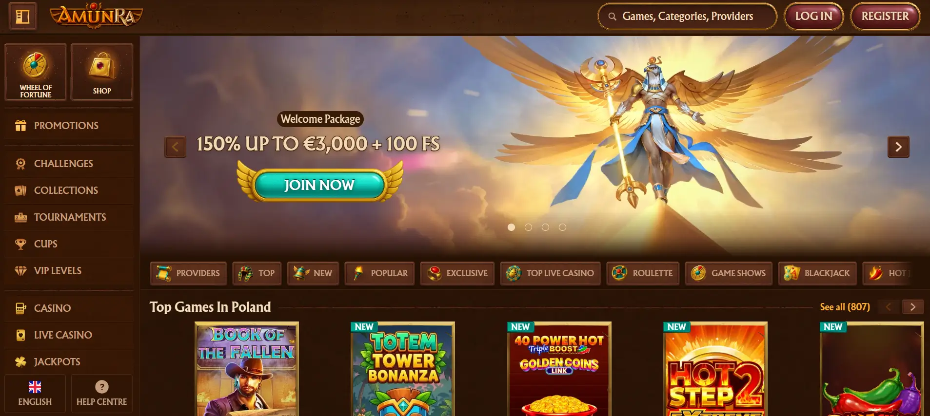 Amunra Casino